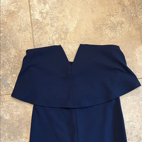 Lulu's Midnight Blue Strapless Jumpsuit - Picture 5 of 5